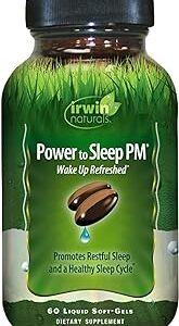 Irwin Naturals Power to Sleep PM Soft-Gels, 60-Count