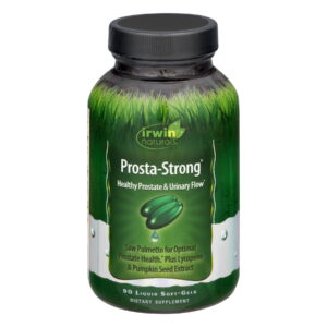 Irwin Naturals Prosta-Strong Supplement - Prostate Health Support with Saw Palmetto, Lycopene, Pumpkin Seed & More - 90 Liquid Softgels - Supports Urinary Flow