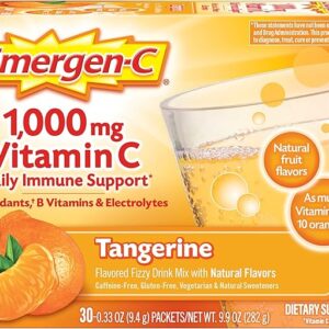 Emergen-C Tangerine Powder Packs, 30ct