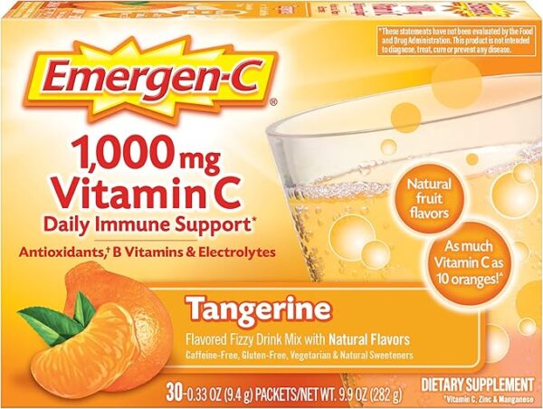 Emergen-C Tangerine Powder Packs