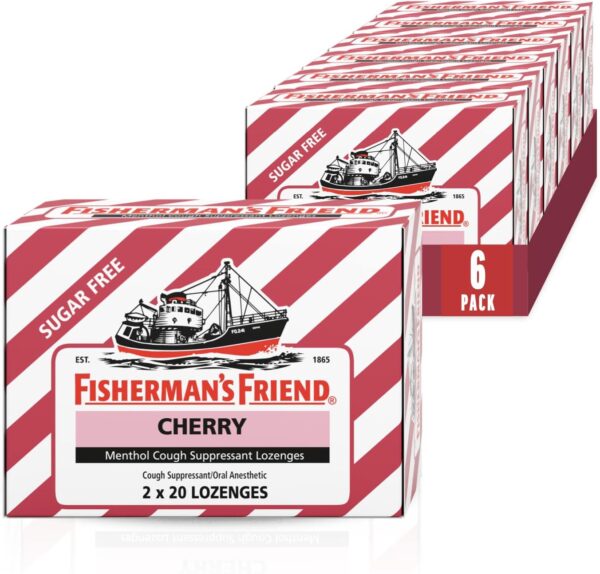 Fisherman's Friend Cherry Lozenges, 40ct