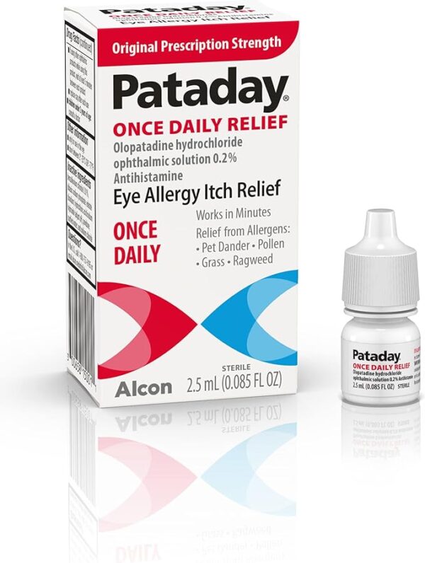 Pataday Eye Allergy Itch Relief, 2.5ml