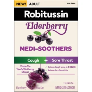 Robitussin Elderberry Lozenges, 16ct