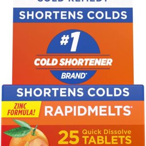 Zicam Rapidmelts Citrus, 25ct