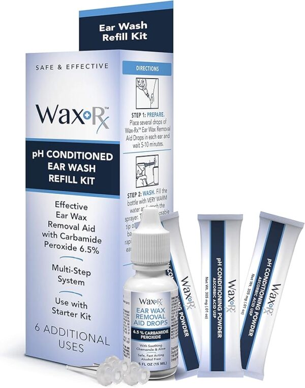 WaxRx Ear Wash Refill Kit